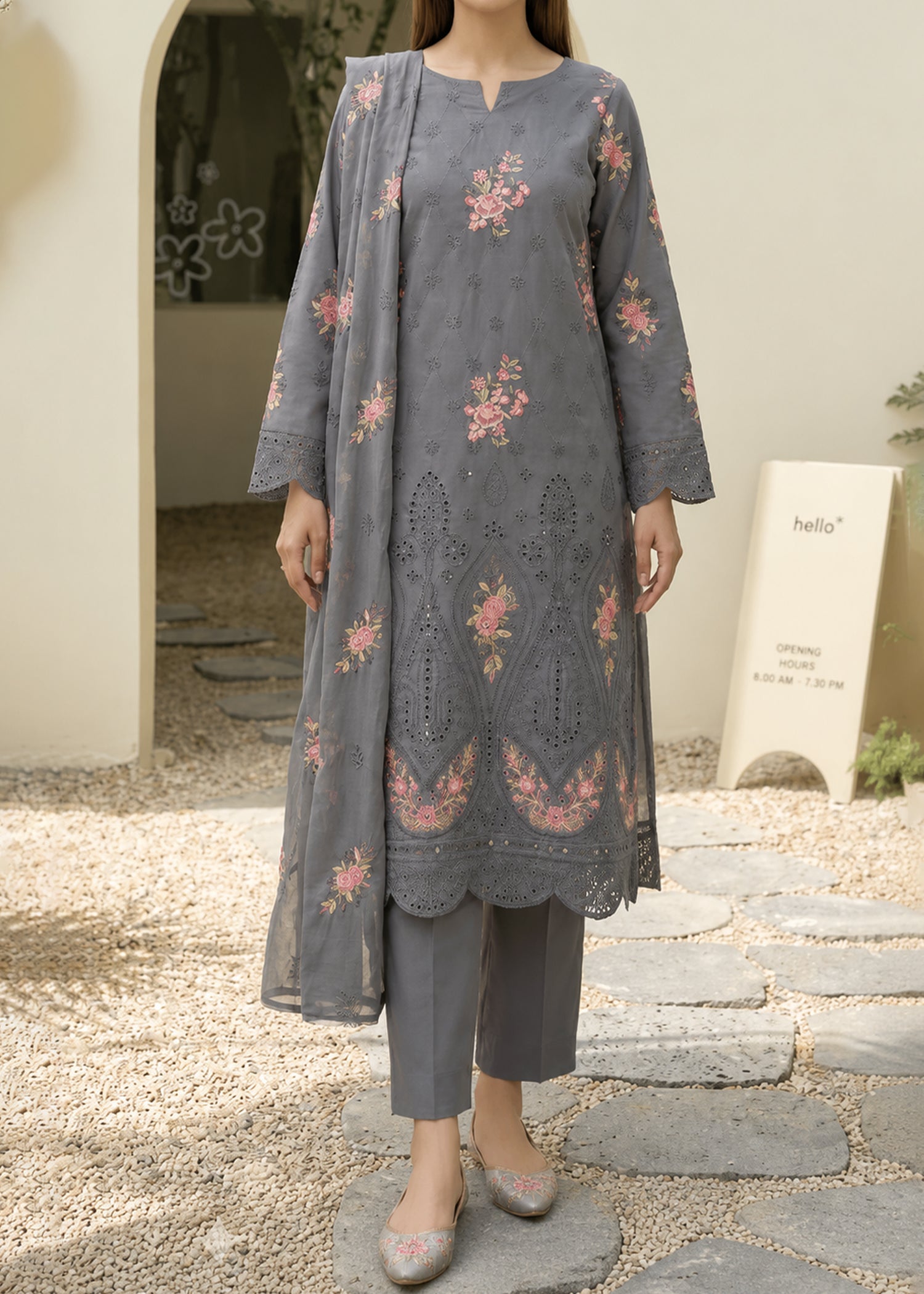 Zeenat - Grey